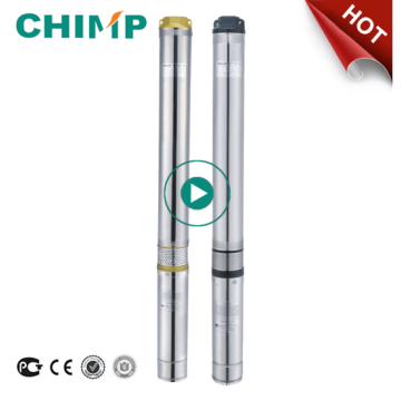 CHIMP 4SDM206 0.37kW / 0.5HP 220-240V zentrifugale Bohrlochpumpe mit Pumpensteuerung